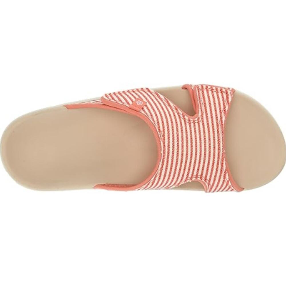 Spenco Women's Crabapple Kholo Stripe Slide Sandals Size 10 - Picture 11 of 11